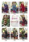 Khanak Vol 1 By Mystic 9 Rayon Embroidery Kurti With Bottom Dupatta Wholesalers In Delhi